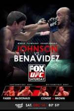 Watch UFC On Fox Johnson vs Benavidez II 9Movies