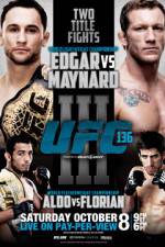 Watch UFC 136 Edgar vs Maynard III 9Movies