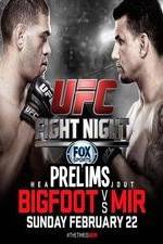 Watch UFC Fight Night 61 Bigfoot vs Mir Prelims 9Movies