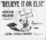 Watch Believe It or Else (Short 1939) 9Movies
