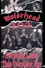 Watch Motorhead: Everything Louder Than Everything Else 9Movies