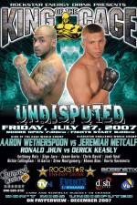 Watch King of the cage Undisputed 9Movies