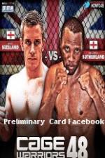 Watch Cage Warriors 48 Preliminary Card Facebook 9Movies