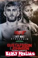 Watch UFC on Fox 14 Gustafsson vs Johnson Early Prelims 9Movies