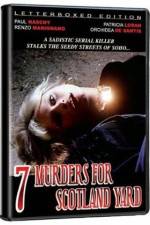 Watch Seven Murders for Scotland Yard 9Movies