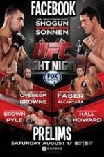 Watch UFC Fight Night 26 Facebook Prelims 9Movies