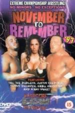 Watch ECW November 2 Remember 97 9Movies