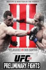 Watch UFC 166: Velasquez vs. Dos Santos III Preliminary Fights 9Movies