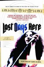 Watch Last Days Here 9Movies